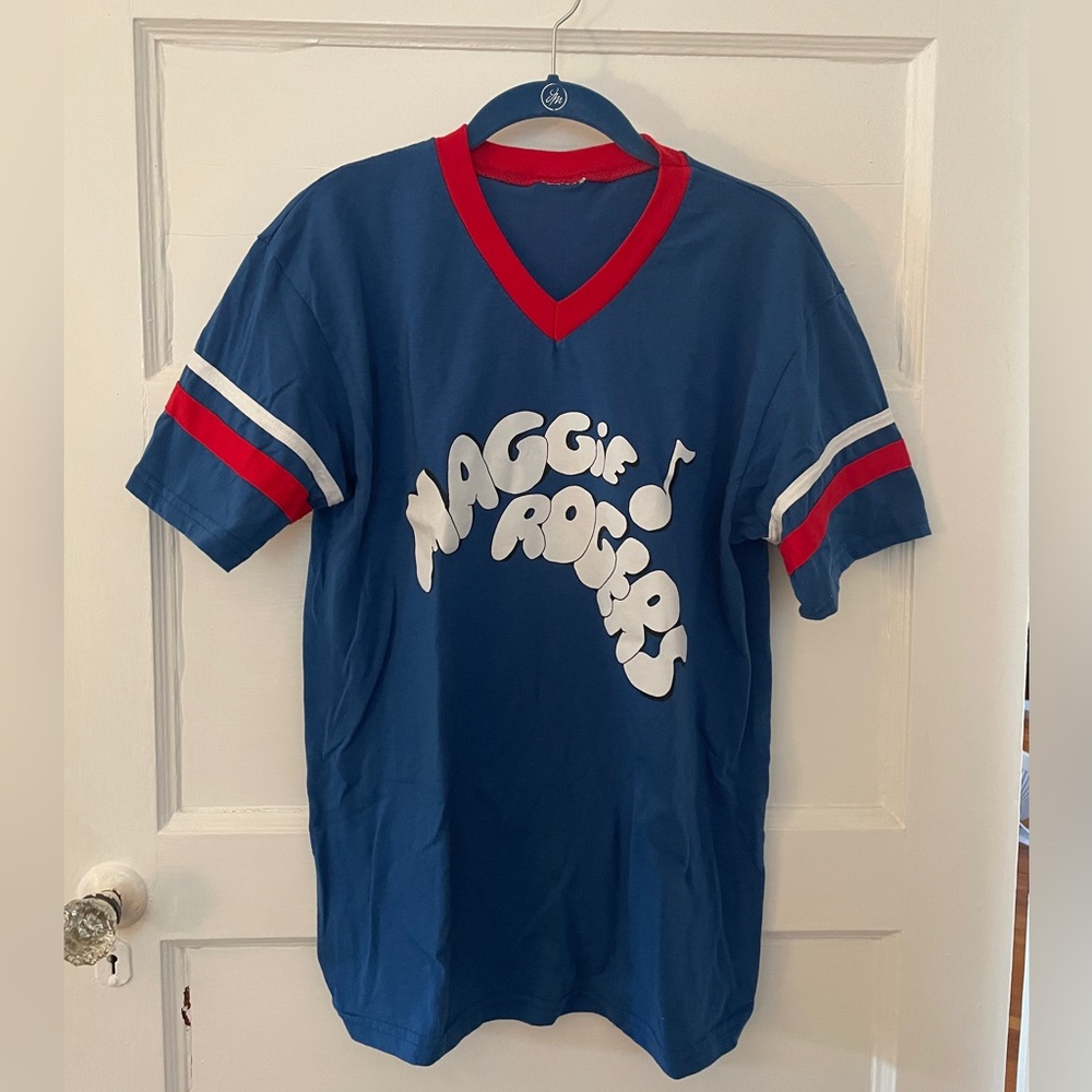 Maggie Rogers MR Music Note Jersey Tee